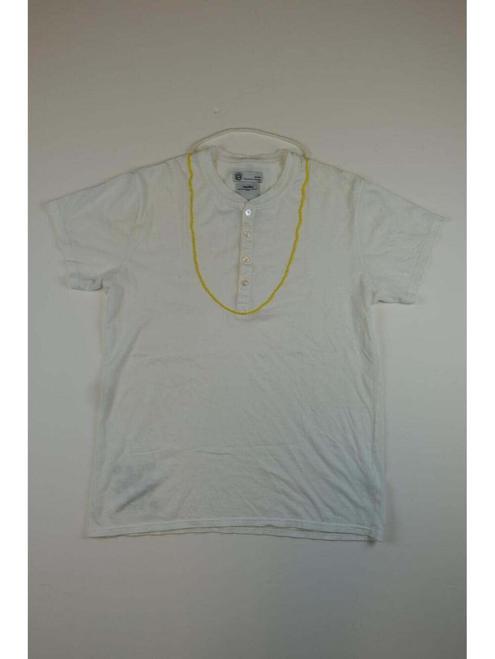 Visvim Beaded Necklace Henley Tee